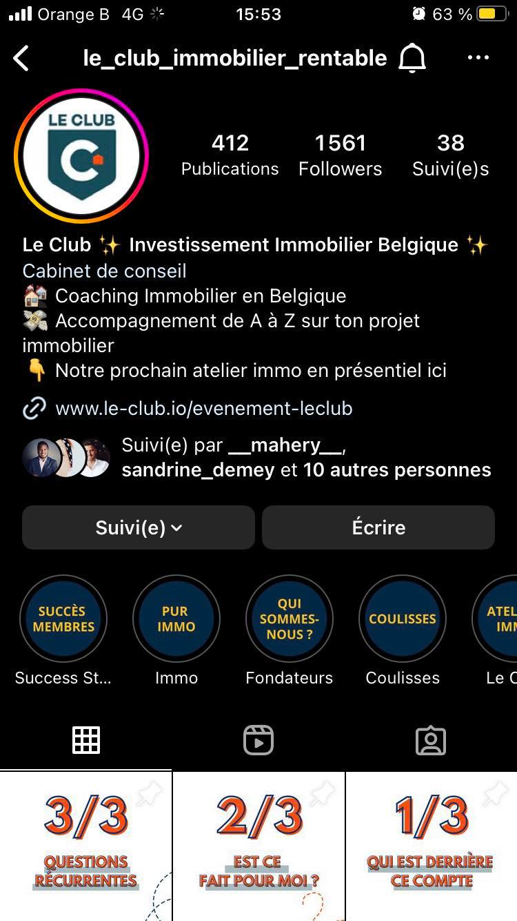 Instagram le Club